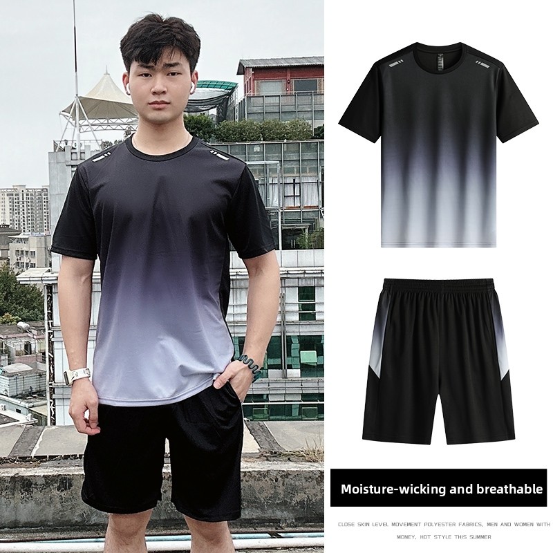 Badminton Area - Set Kaos Lengan Pendek Bahan Sutra