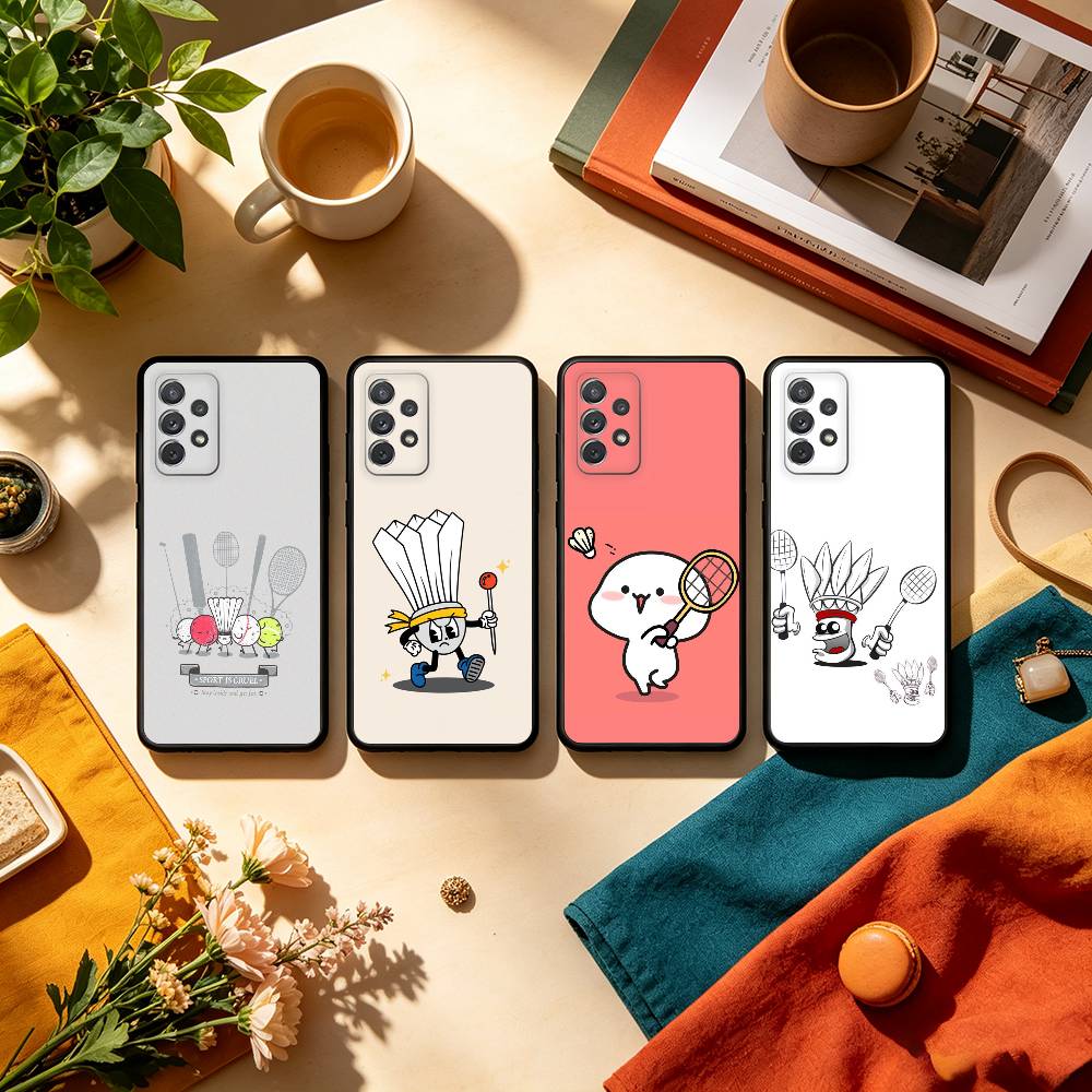 Badminton Logo - Casing Ponsel Ilustrasi S-Sport B-Badminton Untuk
