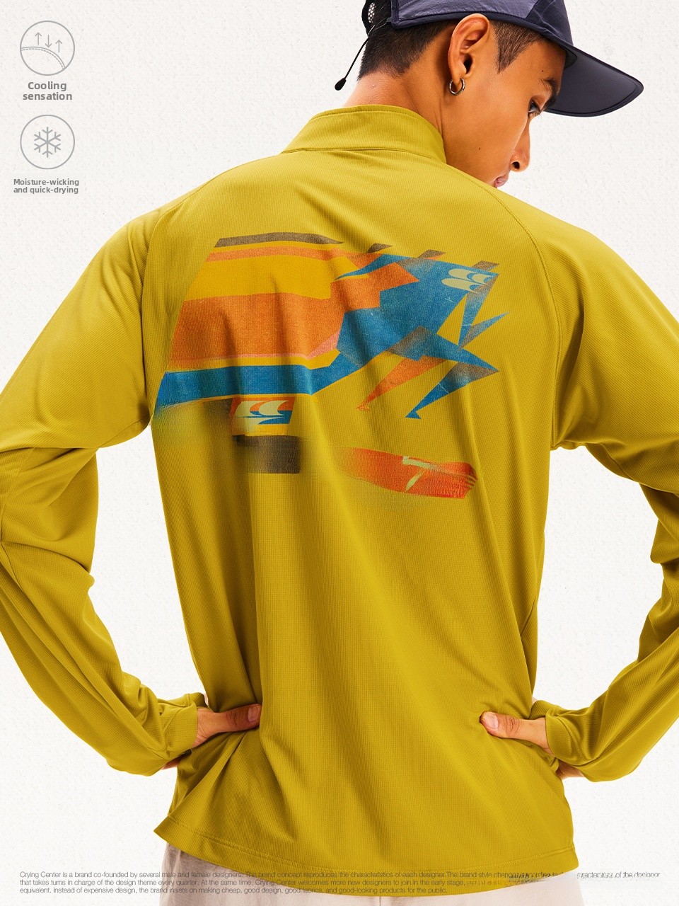 Badminton Logo - CryingCenter Mesh Quick Dry Long Sleeve
