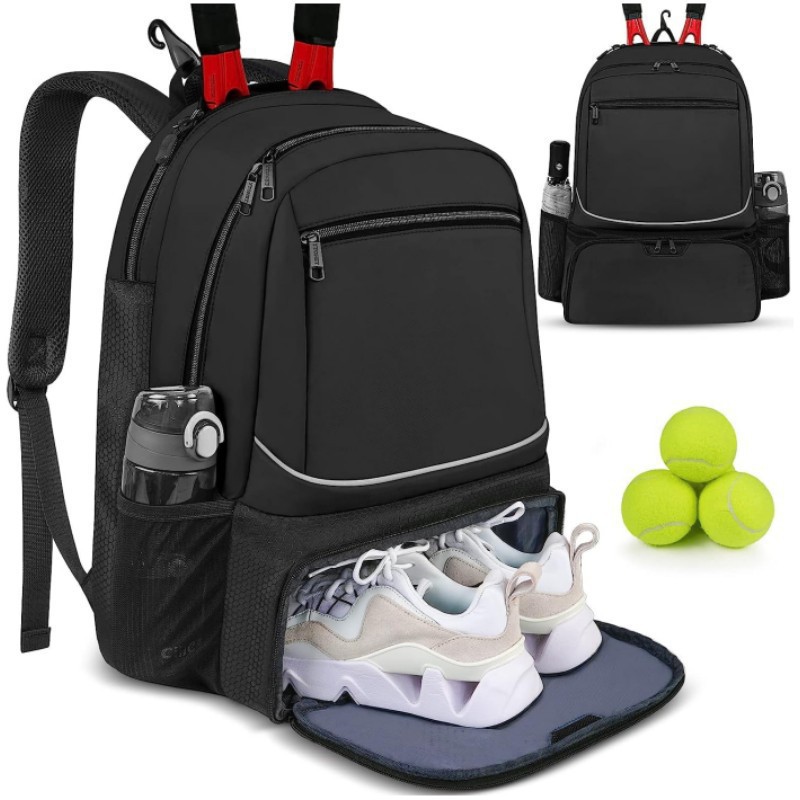 Backpack Racket Bag - Tas Raket Tenis Kapasitas Besar, Muat