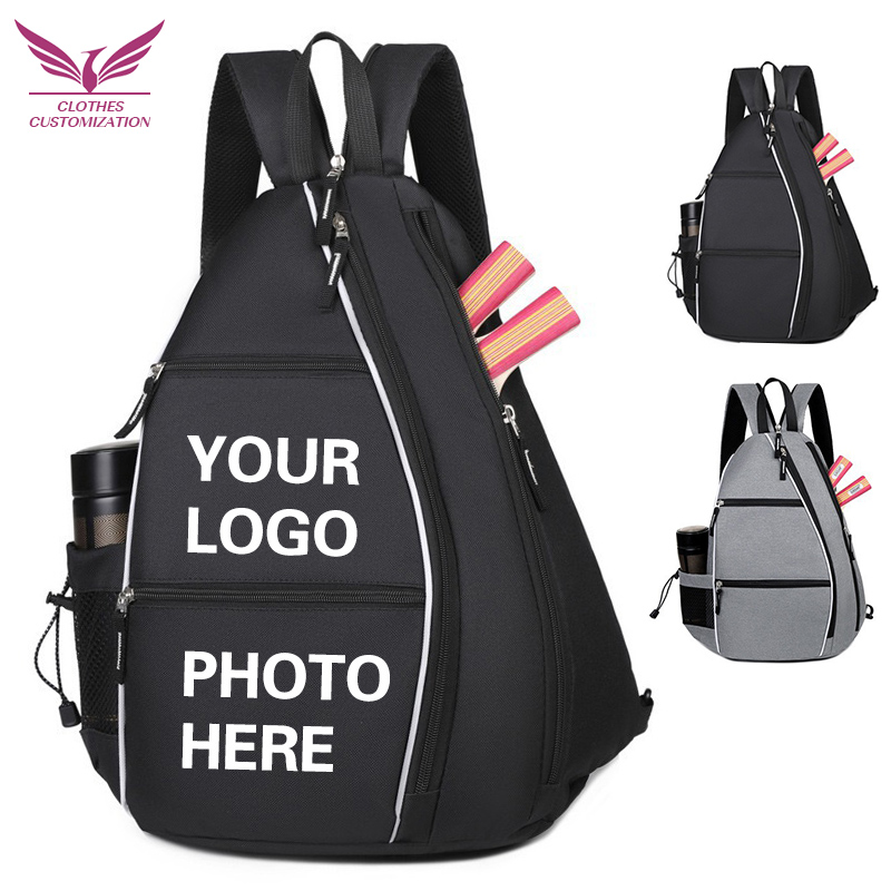 Badminton Logo - Ransel raket kustom untuk pria, tas