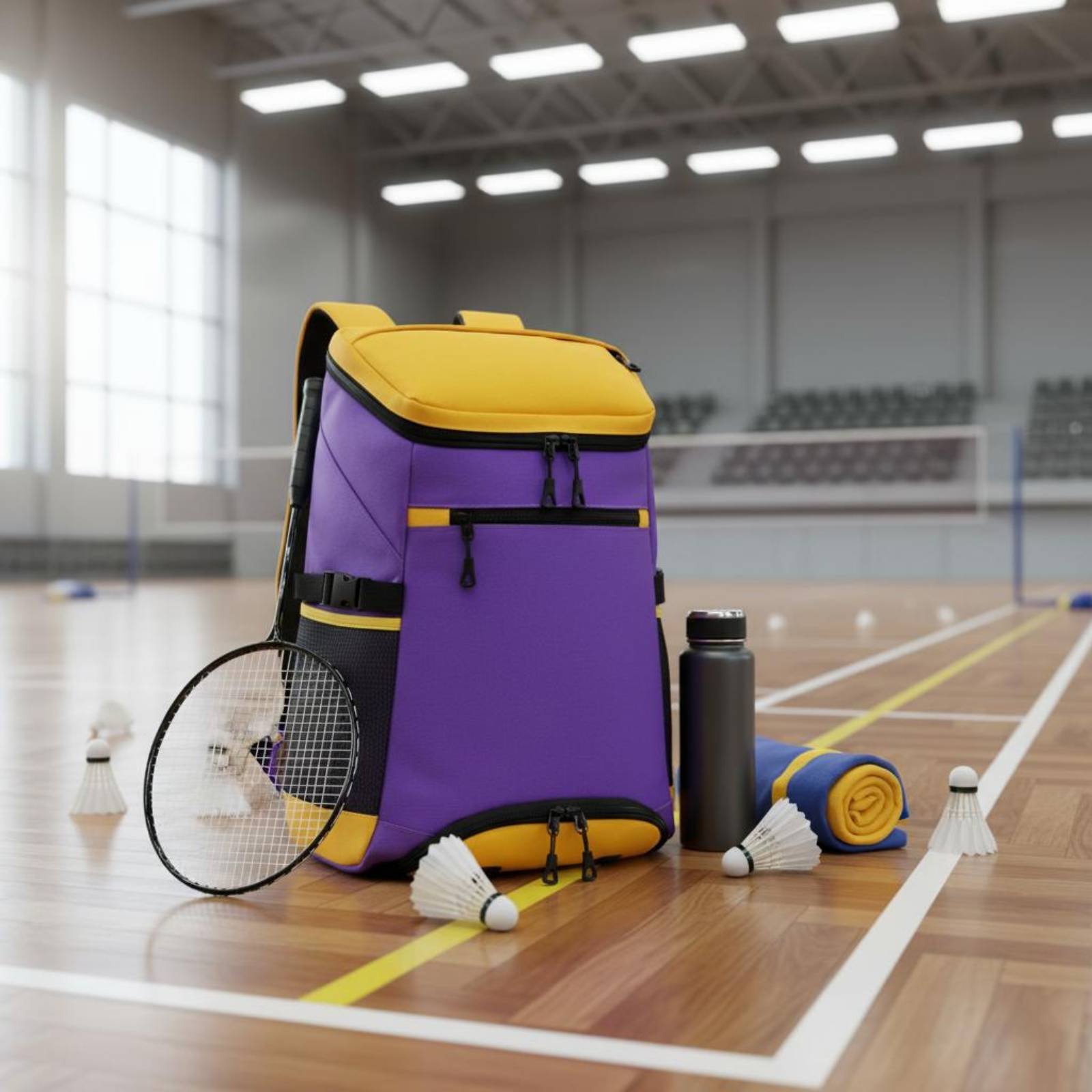 Ransel Bulu Tangkis Kapasitas  - Badminton Area ulasan dan harga