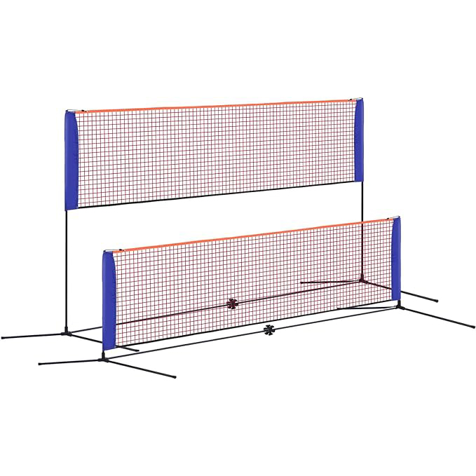 Jaring Bulu Tangkis Portabel U - Badminton Area ulasan dan harga