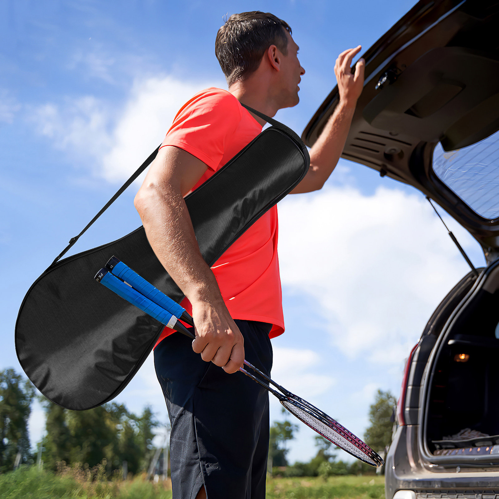 Tas Bulu Tangkis Luar Ruangan  - Backpack Racket Bag ulasan dan harga