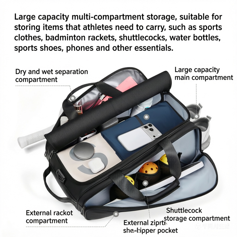 Tas Raket Pickleball Profesion - Backpack Racket Bag ulasan dan harga