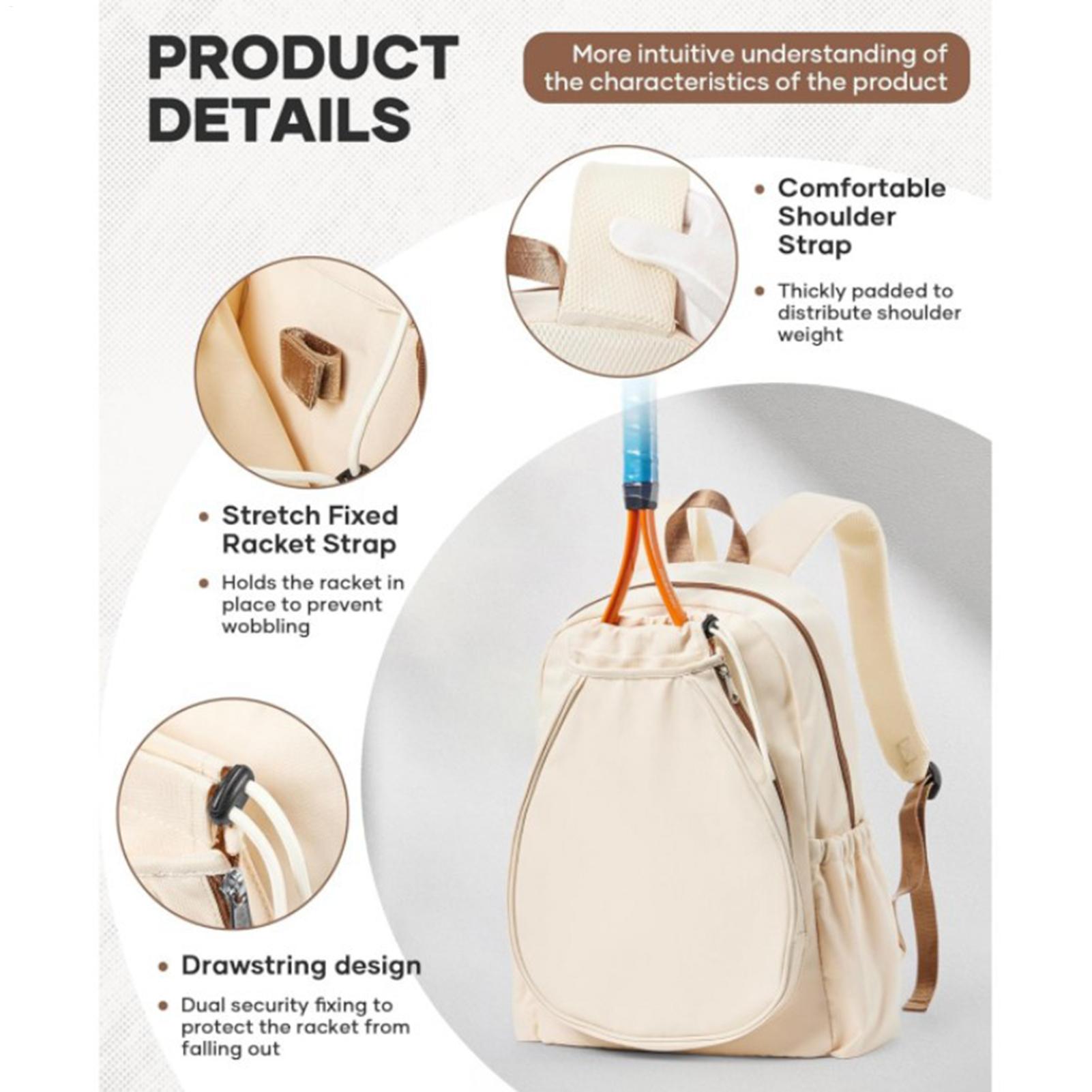 Tas Raket Pickleball Muat 2 Ra - Backpack Racket Bag ulasan dan harga