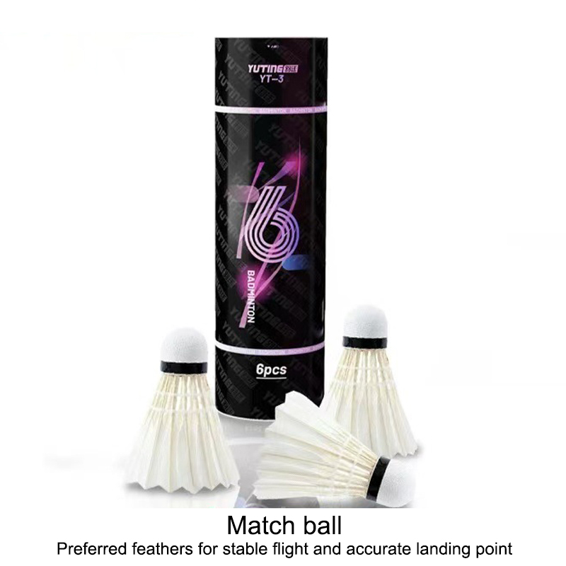 3/6 Buah Bola Badminton, Bulu  - Badminton Shuttlecock ulasan dan harga
