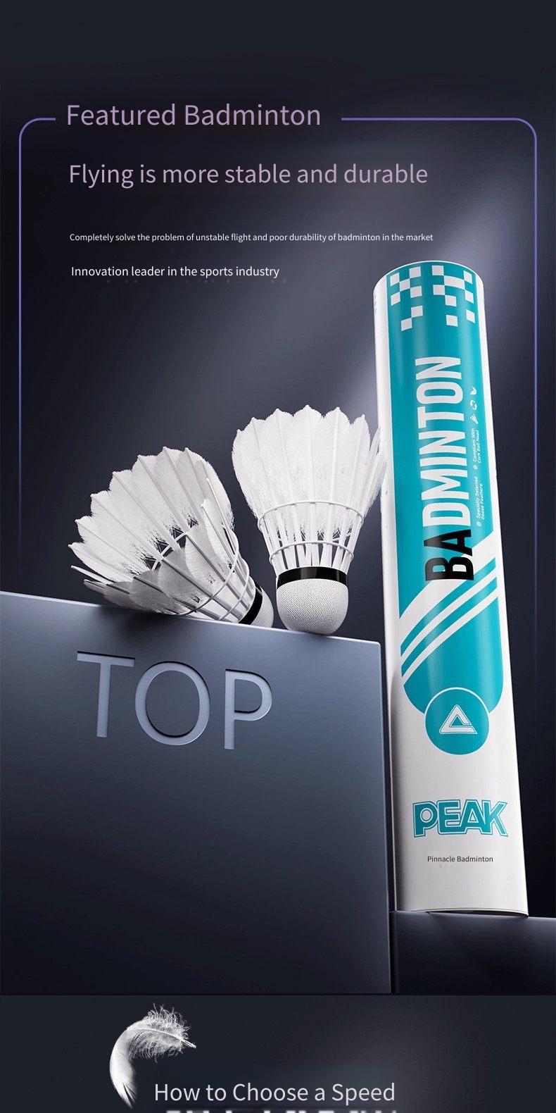 Bulu Tangkis PEAK Goose Feathe - Badminton Victor ulasan dan harga