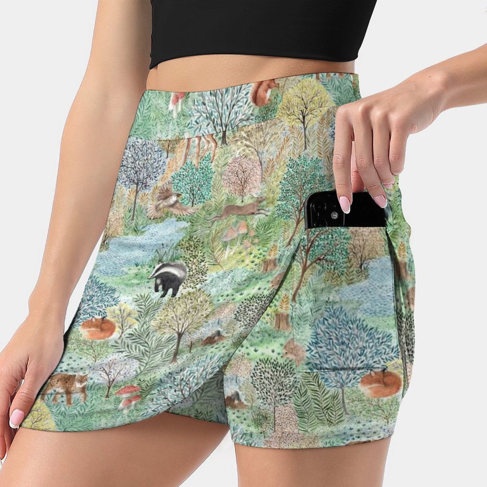 Rok wanita Windermere Woods, r - Badminton In English ulasan dan harga