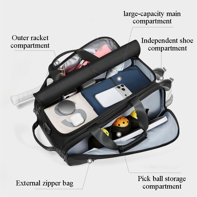 Tas Tenis, Kapasitas Besar, Ri - Backpack Racket Bag ulasan dan harga