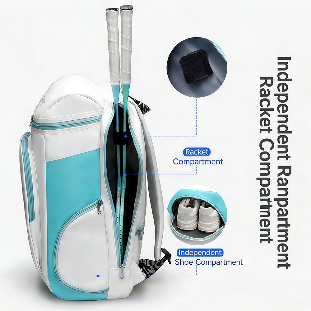 Tas Ransel Tenis Tahan Air den - Backpack Racket Bag ulasan dan harga