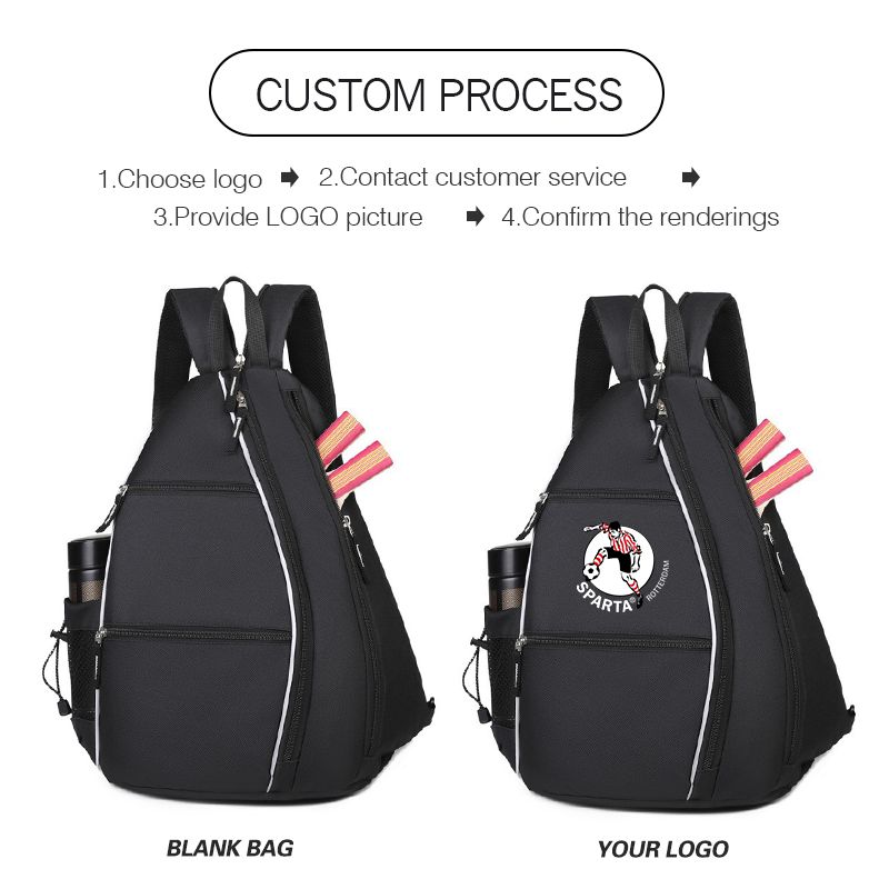Ransel raket kustom untuk pria - Badminton Logo ulasan dan harga