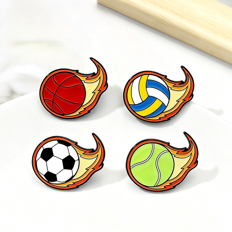 Bros Enamel Kartun Lucu dan Ke - Badminton Logo ulasan dan harga