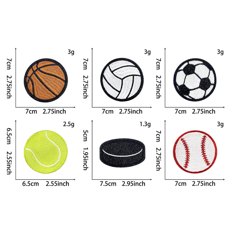 Glitter Olahraga Bisbol Sepak  - Badminton Logo ulasan dan harga